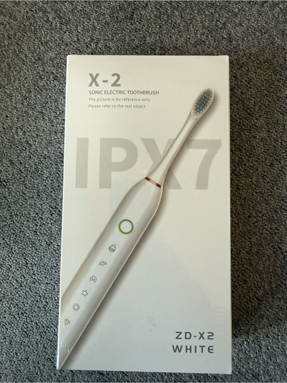 X-2 Sonic Electric Toothbrush - White